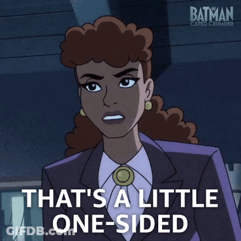 Cartoon Character Saying That's A Negative GIF
