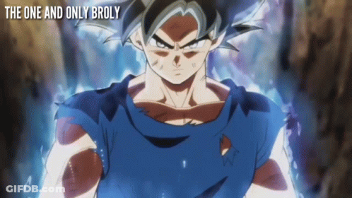 Cartoon Character Saying The One And Only Broly GIF