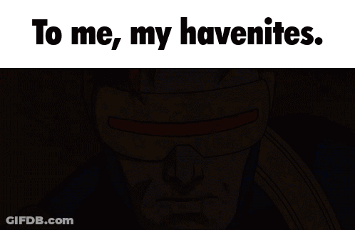 Cartoon Character Saying To Me My Havenites GIF