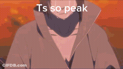 Cartoon Character Saying Ts So Peak GIF