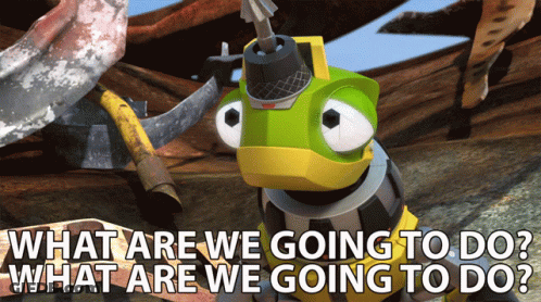 Cartoon Character Saying What Are We Going To Do GIF