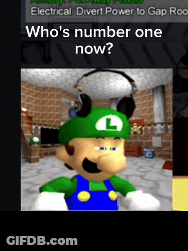 Cartoon Character Saying Who's Number One Now GIF