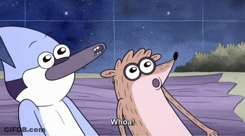 Cartoon Character Saying Whoa GIF