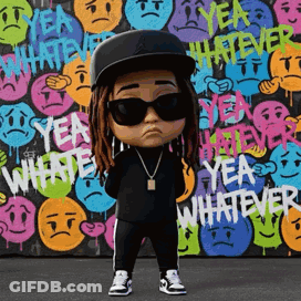 Cartoon Character Saying Yea Whatever GIF