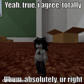Cartoon Character Saying Yeah True Absolutely Right GIF