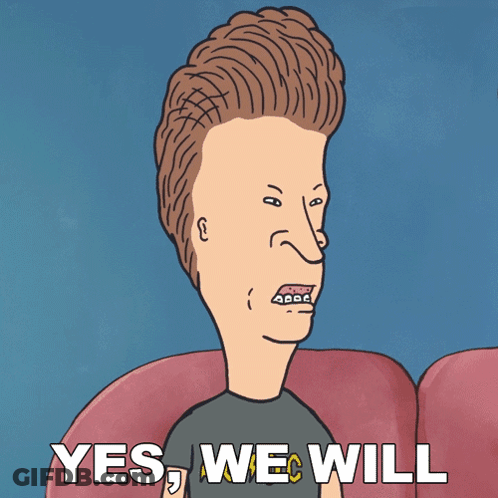 Cartoon Character Saying Yes We Will GIF