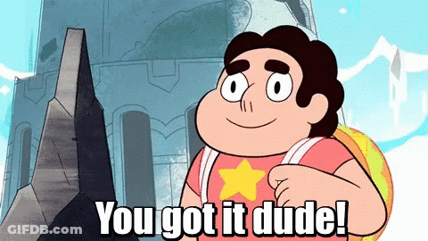 Cartoon Character Saying You Got It Dude GIF