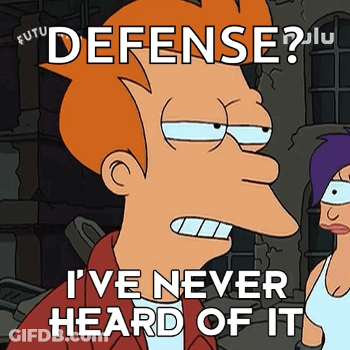 Cartoon Character Says Defense I've Never Heard Of It GIF