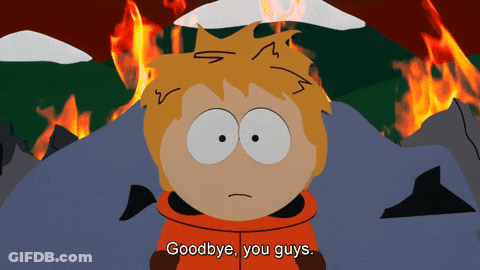 Cartoon Character Says Goodbye You Guys GIF
