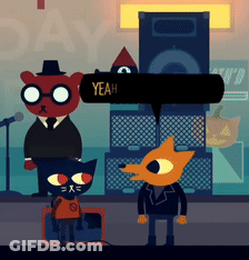 Cartoon Character Says Happy Kronksgiving GIF