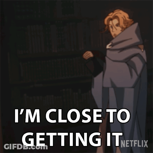 Cartoon Character Says I'm Close To Getting It From Netflix GIF