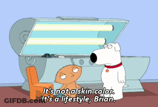 Cartoon Character Says Not Skin Color GIF