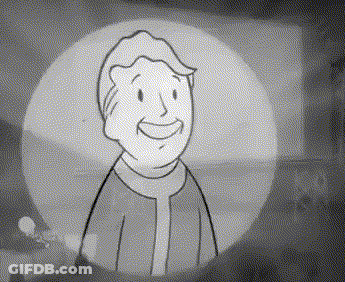 Cartoon Character Says Rawr-Rawrl Before Vault GIF