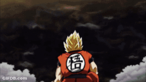Cartoon Character Says Son Goku GIF