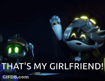 Cartoon Character Says That's My Girlfriend GIF