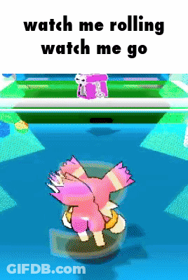 Cartoon Character Says Watch Me Rolling Watch Me Go GIF