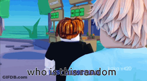 Cartoon Character Says Who Is This Random GIF