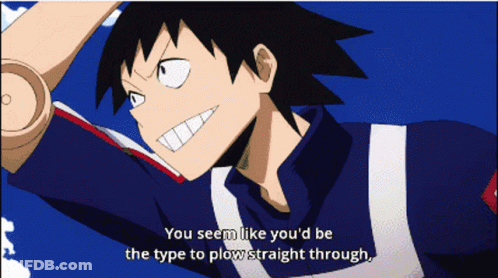 Cartoon Character Says You'd Plow Through GIF