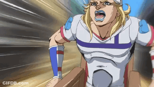 Cartoon Character Screaming In Chair GIF
