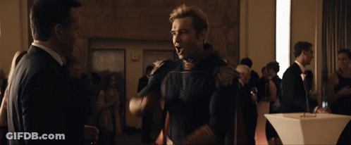 Cartoon Character Screaming In Front Of Fire GIF