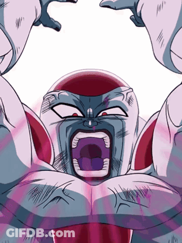 Cartoon Character Screaming With Mouth Open GIF