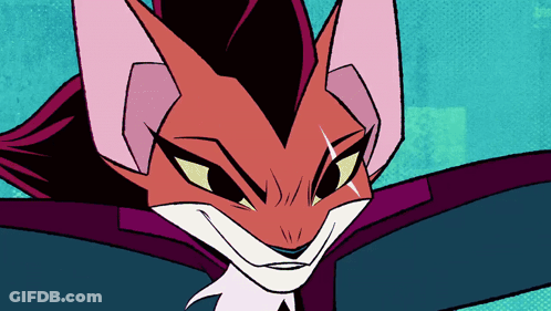Cartoon Character Serious Face GIF