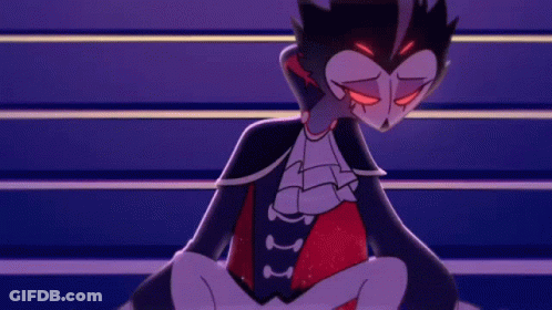 Cartoon Character Sitting Cross-Legged Eyes Closed GIF