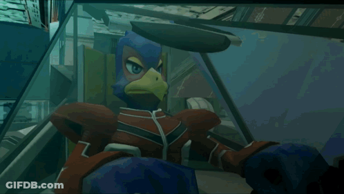 Cartoon Character Sitting In Fighter Jet Cockpit GIF