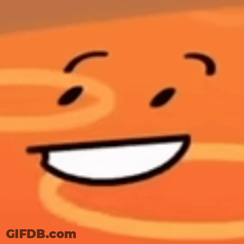 Cartoon Character Smiling Close Up GIF