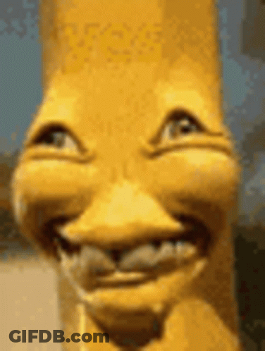 Cartoon Character Smiling Close Up GIF