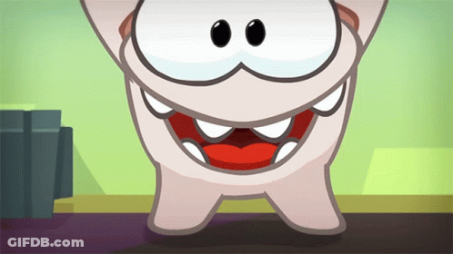 Cartoon Character Smiling Close Up GIF