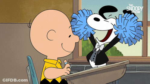 Cartoon Character Smiling Happy Happy GIF