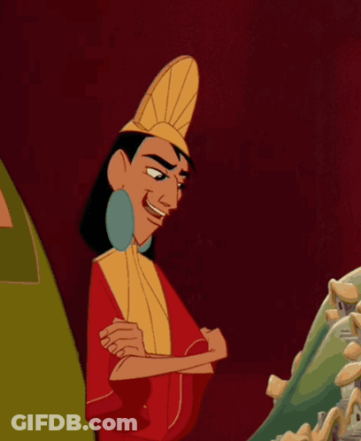 Cartoon Character Smiling In Yellow Hat GIF