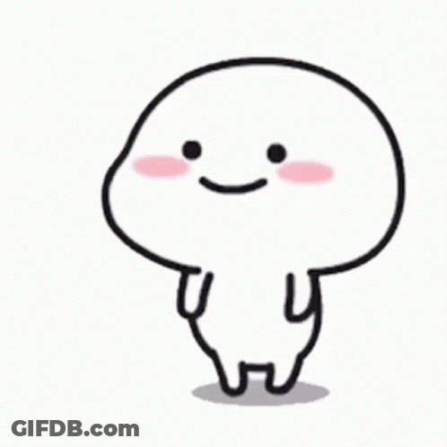 Cartoon Character Smiling Pink Cheek GIF