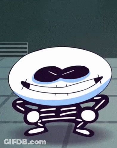 Cartoon Character Smiling Standing GIF