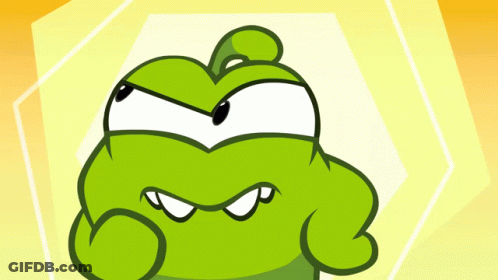 Cartoon Character Smiling With Big Eyes GIF
