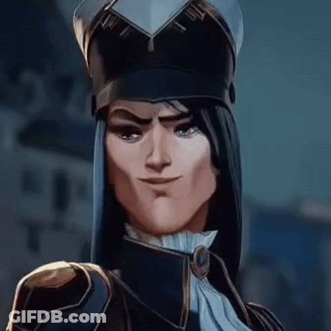 Cartoon Character Smiling With Hat GIF