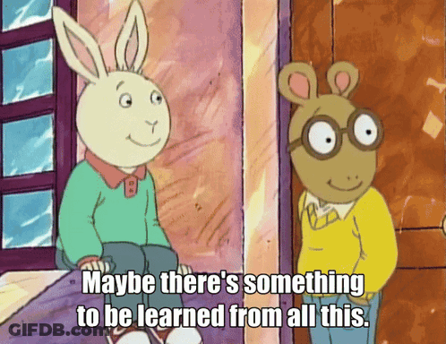 Cartoon Character Smiling With Headphones GIF