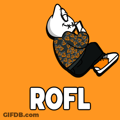 Cartoon Character Smoking Cigarette Rofl GIF