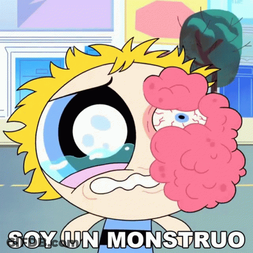 Cartoon Character Soy Un Monstruo GIF