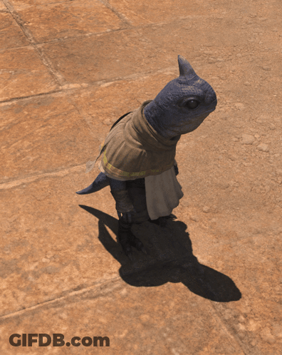 Cartoon Character Standing GIF