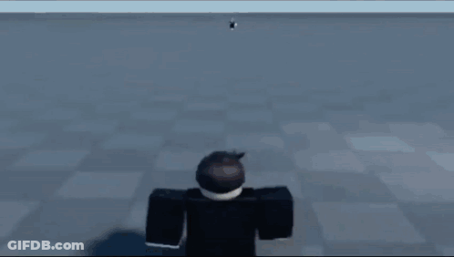Cartoon Character Standing Before Explosion GIF