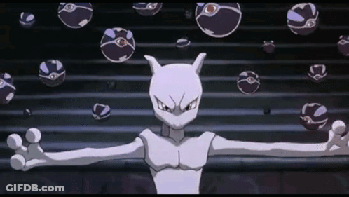 Cartoon Character Standing In Front Of Balls GIF