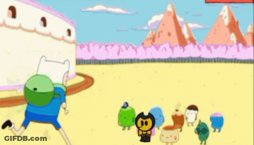 Cartoon Character Standing In Front Of Boat Number 3 GIF