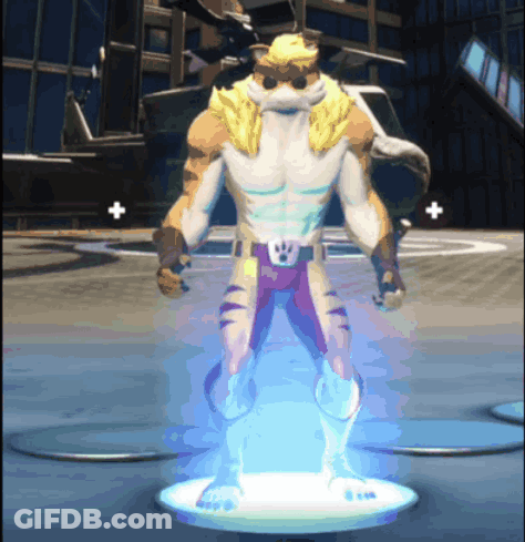 Cartoon Character Standing In Front Of Building GIF