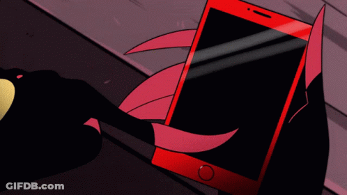 Cartoon Character Standing In Front Of Incredible Sign GIF