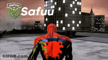 Cartoon Character Standing In Front Of Mysteries Wall GIF