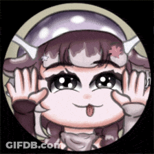 Cartoon Character Standing In Front Of River GIF