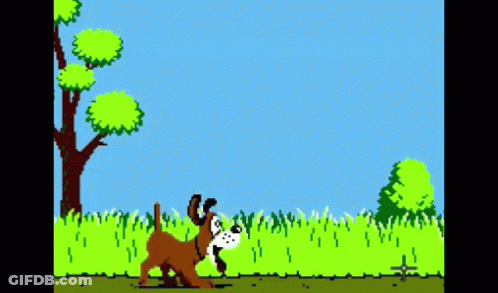 Cartoon Character Standing In Grass With Whale GIF