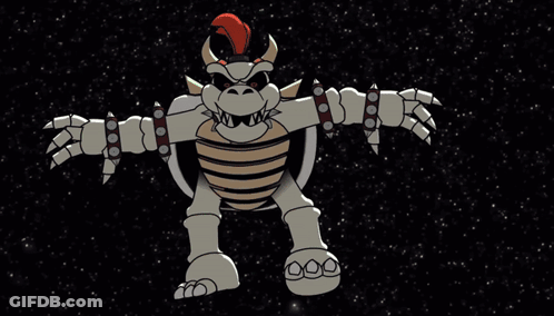 Cartoon Character Standing In Green Space GIF